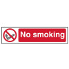 Scan No Smoking - PVC 200 x 50mm