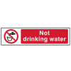Scan Not Drinking Water - PVC 200 x 50mm