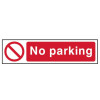 Scan No Parking - PVC 200 x 50mm