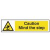 Scan Caution Mind The Step - PVC 200 x 50mm