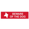 Scan Beware Of The Dog - PVC 200 x 50mm