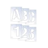 Scan Letter & Number Stencil Kit 25mm