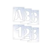 Scan Letter & Number Stencil Kit 100mm