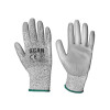 Scan Grey PU Coated Cut 3 Gloves - Medium (Size 8)