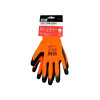 Scan Orange Foam Latex Coated Glove 13g Large