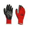 Scan Palm Dipped Black Nitrile Gloves - Extra Extra Large (Size 11)
