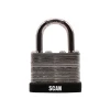 Scan Laminated Steel Padlock 40mm Keyed Alike Pack of 2