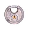 Scan Stainless Steel Disk Type Padlock 80mm