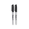 Sharpie Fine Tip Permanent Marker Black (Pack of 2)