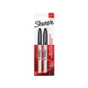 Sharpie Fine Tip Permanent Marker Black (Pack of 2)