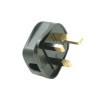 SMJ Black 13A Fused Plug (Trade Pack of 20)