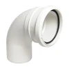 92 1/2Âº SINGLE SOCKET BEND White