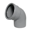 112 1/2&Acirc;&ordm; SINGLE SOCKET BEND Grey