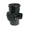 SINGLE SOCKET ACCESS PIPE Black