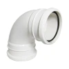92 1/2Âº DOUBLE SOCKET BEND White