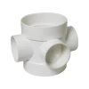 DOUBLE SOLVENT WELD SHORT BOSS PIPE White