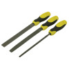 Stanley Rasp Set 3 Piece Round , 1/2 Round, Flat 200mm (8in)