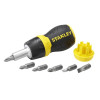 Stanley Multibit Stubby Screwdriver With Bits