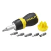 Stanley Multibit Stubby Screwdriver With Bits