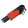Stanley Ball End Hexagon Key Set of 9 Metric (1.5-10mm)