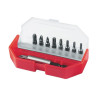 Stanley Insert Bit Set Torx/Phillips/Pozidriv 10 Piece