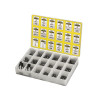 Stanley Insert Bits Assorted Tray 200 Pozi / Phillips/ Slotted