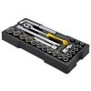 Stanley 1/2in Drive 12 Point Metric Socket Module 23 Piece