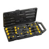 Stanley Cushion Grip Screwdriver Set Flared / Pozi 10 Piece
