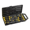 Stanley Cushion Grip Screwdriver Set Flared / Pozi 10 Piece