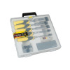 Stanley Dynagrip Chisel + Strike Cap 5 Piece Set + Access