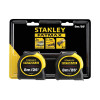 Stanley FatMaxÂ® Classic Tape Twin Pack 8m/26ft (Width 32mm)