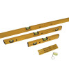 70-2 Double Plumb Spirit Level Pack 30cm, 60cm & 180cm
