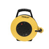 Stanley Semi-Enclosed Cable Reel 240V 13A 4-Socket + 2 USB 15m