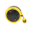 Stanley Cable Reel 240V 13A 4-Socket + 2 USB 5m