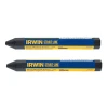 Irwin Straight-Line Crayons (Card 2) Black
