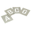 Stencils Set of Zinc Stencils - Letters 1in