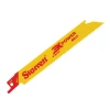 Starrett B6105-5 Bi-Metal Reciprocating Blade, Straight 152mm 10 TPI (Pack 5)