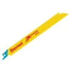 Starrett B818-5 Bi-Metal Reciprocating Blade, Metal Straight 203mm 18 TPI (Pack 5)