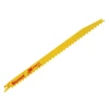 Starrett BT123-5 Bi-Metal Reciprocating Blade, Wood Tapered 300mm 3 TPI (Pack 5)