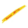 Starrett BT63-5 Bi-Metal Reciprocating Blade, Wood Tapered 152mm 3 TPI (Pack 5)