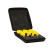 Starrett KDC10021 Deep Cut Bi Metal Deluxe Electricians Holesaw Kit 12 Piece