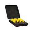 Starrett KDC10021 Deep Cut Bi Metal Deluxe Electricians Holesaw Kit 12 Piece
