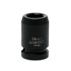 Teng Tools Impact Socket Hexagon 6 Point 1/2in Drive 14mm
