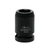 Teng Tools Impact Socket Hexagon 6 Point 1/2in Drive 14mm