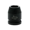 Teng Tools Impact Socket Hexagon 6 Point 1/2in Drive 15mm