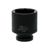 Teng Tools Impact Socket Hexagon 6 Point 1/2in Drive 32mm