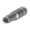 Teng Tools Hexagon Socket Deep 6 Point Regular 1/4in Drive 6mm