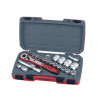 Teng Tools T1221 Socket Set of 21 Metric 1/2in Drive