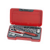 Teng Tools T1424 Socket Set of 24 Metric 1/4in Drive