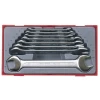 Teng Tools TT6208 8 Piece Metric Open End Spanner Set